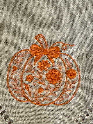 Pumpkin Dinner Napkins.
