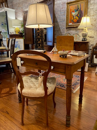 Antique Oak Teacher's Desk