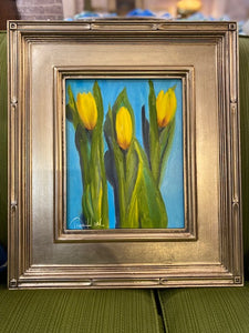Yellow Tulips By Terri Hall