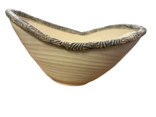 Oval Pottery Bowl By Pam Taylor