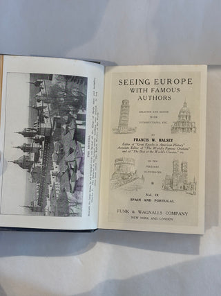 'Seeing Europe with Famous Authors' Books
