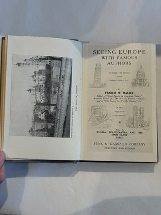 'Seeing Europe with Famous Authors' Books