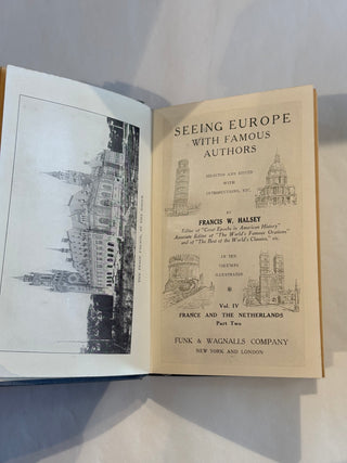 'Seeing Europe with Famous Authors' Books