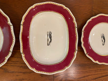 Load image into Gallery viewer, Set of 3 English Staffordshire Whippet China Plates
