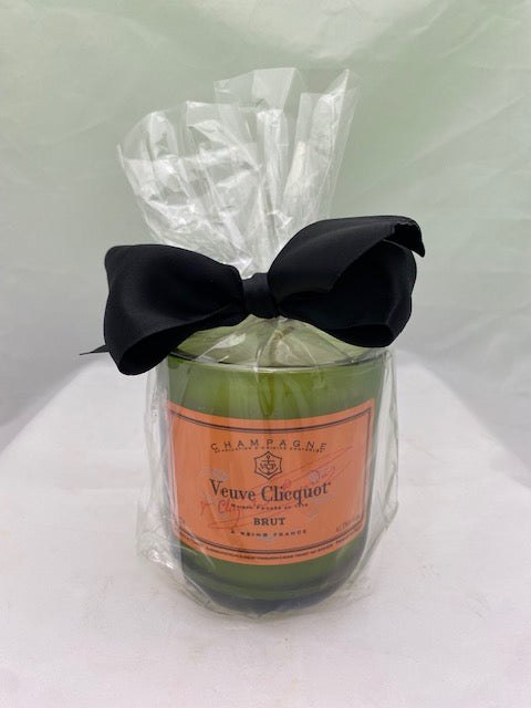 Veuve Clicquot Brut Champagne Bottle Candle - Lux Linen