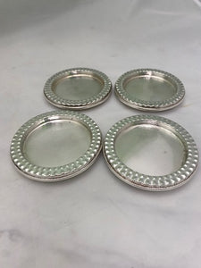 Set of 4 Sterling Coasters