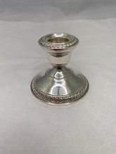 Load image into Gallery viewer, Crown Sterling Silver Candle Holder
