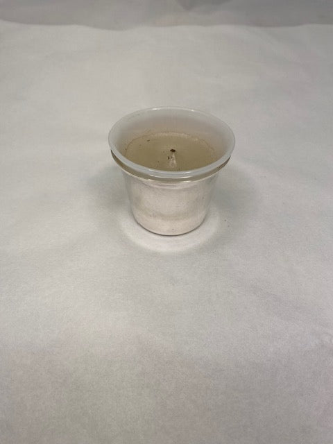 Silver Plate Votive Holder with Glass Insert