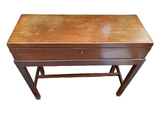 Antique Box On Stand