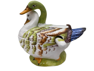 Vintage Duck Duo Soup Tureen/Ladle