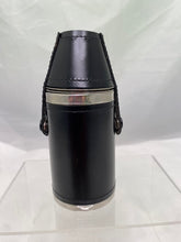 Load image into Gallery viewer, Vintage Stainless &amp; Leather Camping Flask
