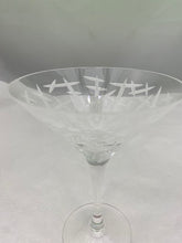 Load image into Gallery viewer, Vintage Set Crystal Martini Glasses
