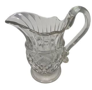 Pressed Glass Antique Pitcher