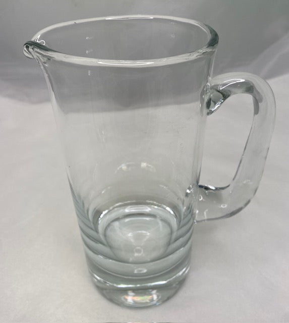 Vintage Glass Bar Pitcher