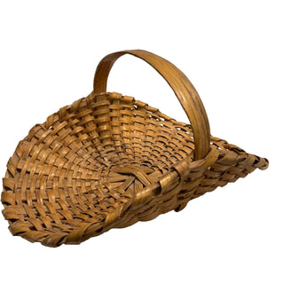 Vintage Gathering Split Oak Basket.