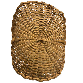 Vintage Gathering Split Oak Basket.