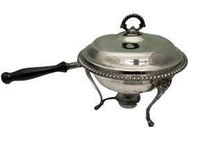 Vintage Silver Plate Chafing Dish