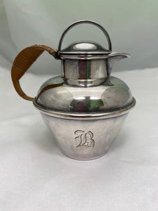 Vintage Sheffield Silver Over Copper Teapot