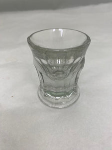 Vintage Clear Pressed Glass Shot Glass