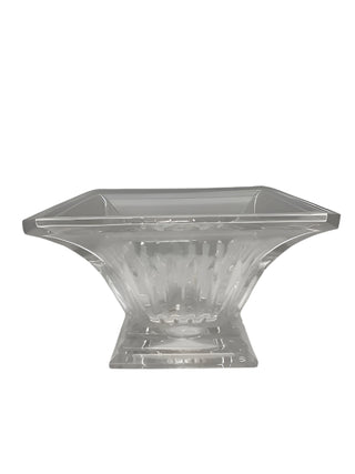 Vintage Square Crystal Bowl