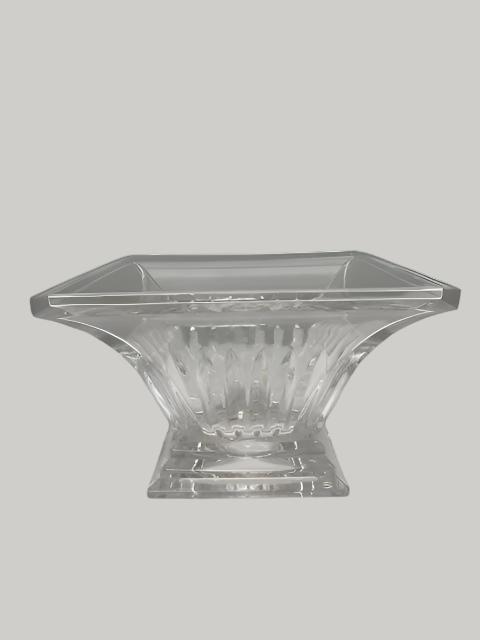 Vintage Square Crystal Bowl