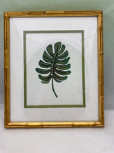 Load image into Gallery viewer, Framed and matted Rifle Paper Co. Art Print - Monstera Leaf
