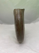 Load image into Gallery viewer, Green &amp; Brown Moon Vase By Pamela Taylor Pottery
