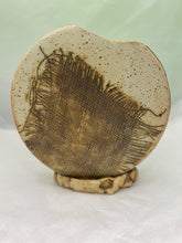 Load image into Gallery viewer, Brown &amp; Beige Moon Vase By Pamela Taylor Potter
