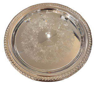 Sheridan Taunton Silverworks E.P. Brass Tray
