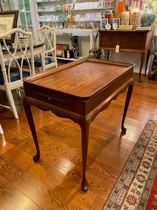 Vintage Cherry Tea Table By Bartley Designs
