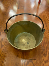 Load image into Gallery viewer, Antique Small Brass Bucket
