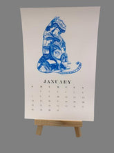 Load image into Gallery viewer, Chinese Zodiac Chinoiserie Calendar 2025
