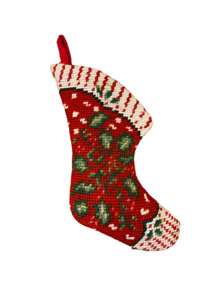 Vintage Needlepoint Christmas Ornaments