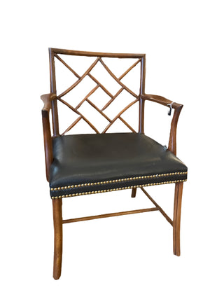 Vintage Faux Bamboo Arm Chair