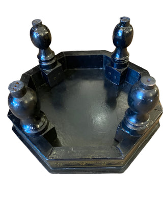 Vintage Black and Gold Stand