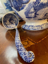 Load image into Gallery viewer, English Blue &amp; White Soup Tureen
