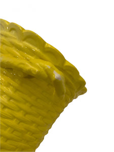 Mottahedeh Yellow Cachepot