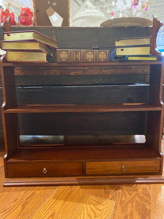Vintage Bartley Collection Cherry Chippendale Wall Shelf
