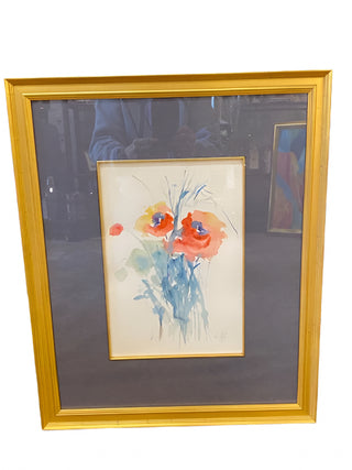 Wild Botanica Original Watercolor By Terri Hall