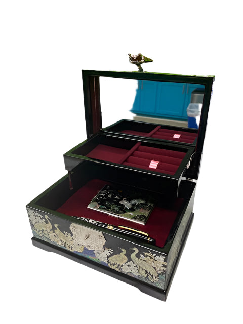 Korean Mother Of Pearl Jewelry Box