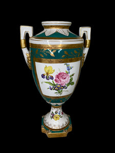 Vintage Italian Elios Hand Painted Urn