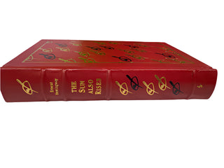 Vintage Leather Bound The Sun Also Rises Book