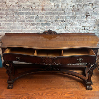 Vintage Chippendale Carved Buffet