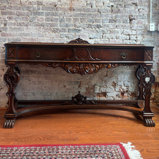 Vintage Chippendale Carved Buffet