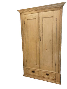 Antique Rustic Painted Wardrobe