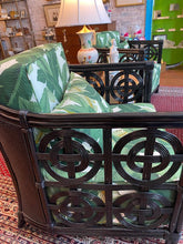 Load image into Gallery viewer, Vintage Pair Black Rattan Chairs
