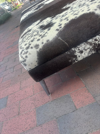 Custom Made "Hair On Hide" Ottoman