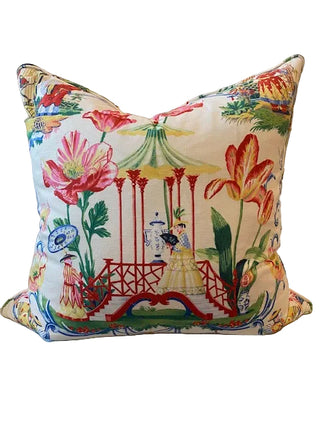 Jane Scott Designer Throw Pillow