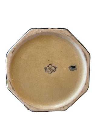Vintage Japanese Ceramic Biscuit Jar