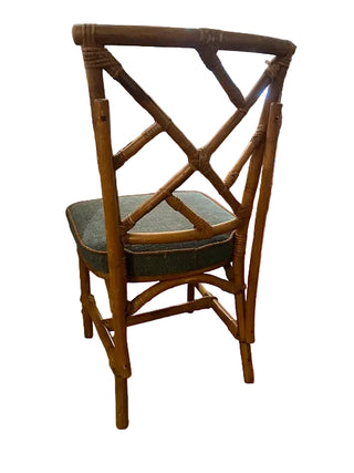 Chippendale Style Bamboo and Rattan Chairs